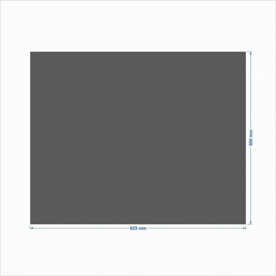 Chapa de aço inox escovado 500 x 625 mm Chapa de aço inox escovado 500 x 625 mm