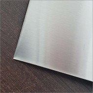 Chapa de aço inox escovado 500 x 625 mm