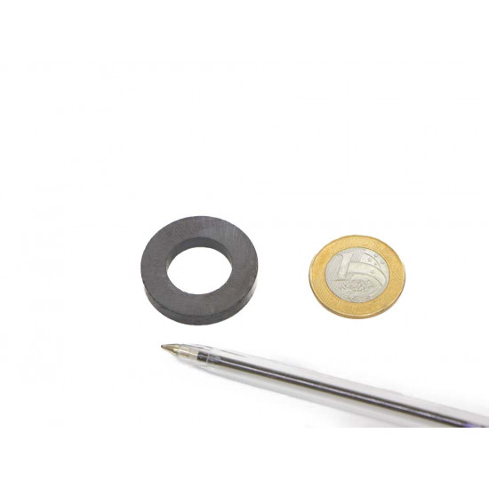 Anel de Ferrite Ø28,5 X Ø18,5 X 4,4 mm - 8 polos