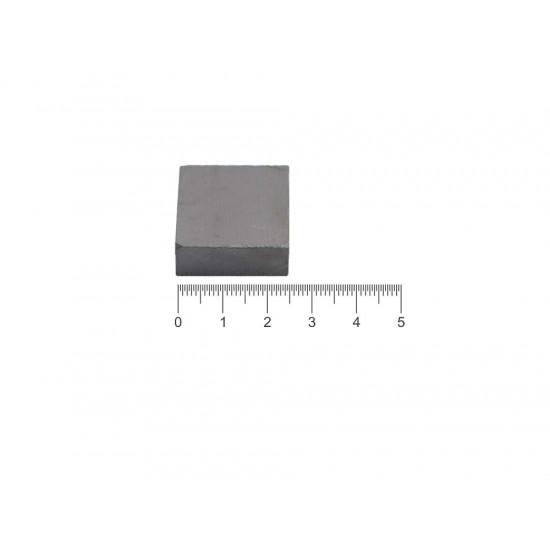 Bloco de Ferrite 25 x 25 x 10 mm