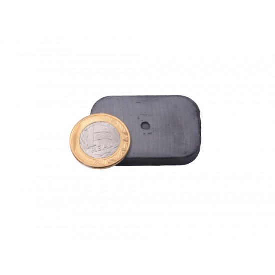 Bloco de Ferrite 50 x 32 x 8 mm