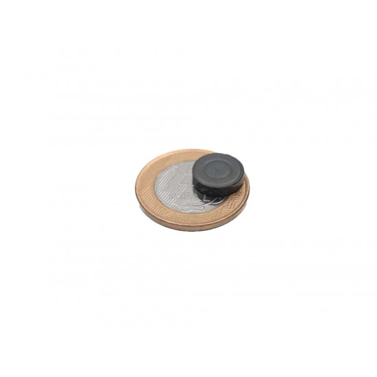 Ímã de Ferrite Ø12 x 3 mm multipolar - 5000 pçs Ímã de Ferrite Ø12 x 3 mm multipolar - 5000 pçs