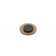 Ímã de Ferrite Ø15 x 3 mm multipolar - 100 pçs Ímã de Ferrite Ø15 x 3 mm multipolar - 100 pçs