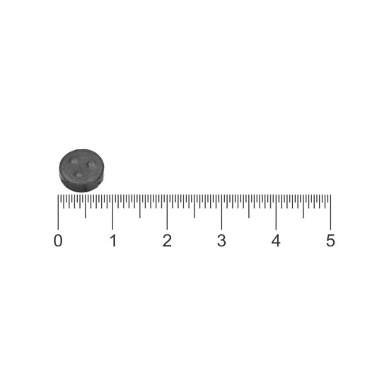 Ímã de Ferrite Ø8 x 2,7 com 3 bolinhas Ímã de Ferrite Ø8 x 2,7 com 3 bolinhas