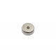 Fixador Magnético Ø20 x 7 mm furo escareado Fixador Magnético Ø20 x 7 mm furo escareado