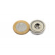 Fixador Magnético Ø25 x 6 mm com furo escariado Fixador Magnético Ø25 x 6 mm com furo escariado