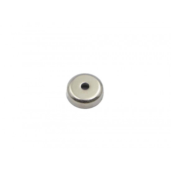 Fixador Magnético Ø16 x 5 mm com furo rebaixado - 100 peças Fixador Magnético Ø16 x 5 mm com furo rebaixado - 100 peças