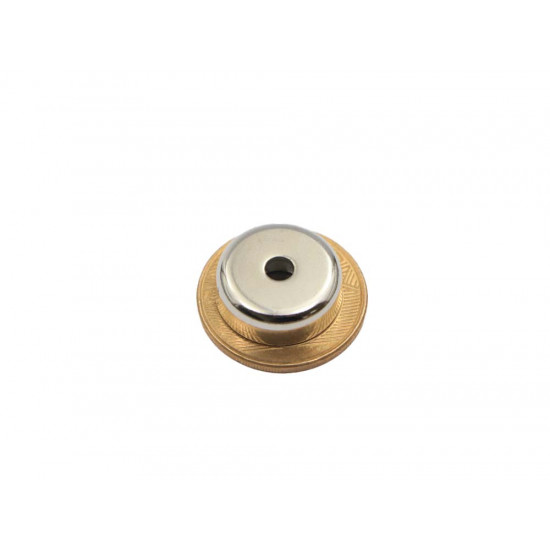 Fixador Magnético Ø20 x 7 mm com furo rebaixado
