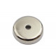 Fixador Magnético Ø48 x 11,5 mm com furo rebaixado Fixador Magnético Ø48 x 11,5 mm com furo rebaixado
