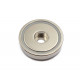 Fixador Magnético Ø48 x 11,5 mm com furo rebaixado Fixador Magnético Ø48 x 11,5 mm com furo rebaixado
