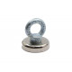 Fixador Magnético Ø48 x 11,5 mm com olhal Fixador Magnético Ø48 x 11,5 mm com olhal
