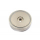 Fixador Magnético Ø60 x 15 mm com furo rebaixado Fixador Magnético Ø60 x 15 mm com furo rebaixado