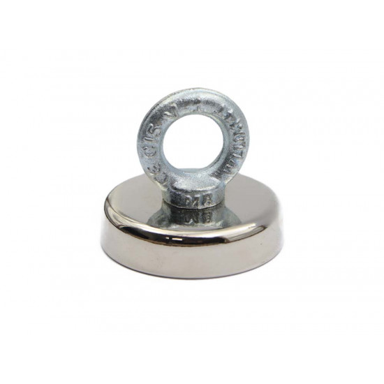 Fixador Magnético Ø60 x 15 mm com olhal Fixador Magnético Ø60 x 15 mm com olhal