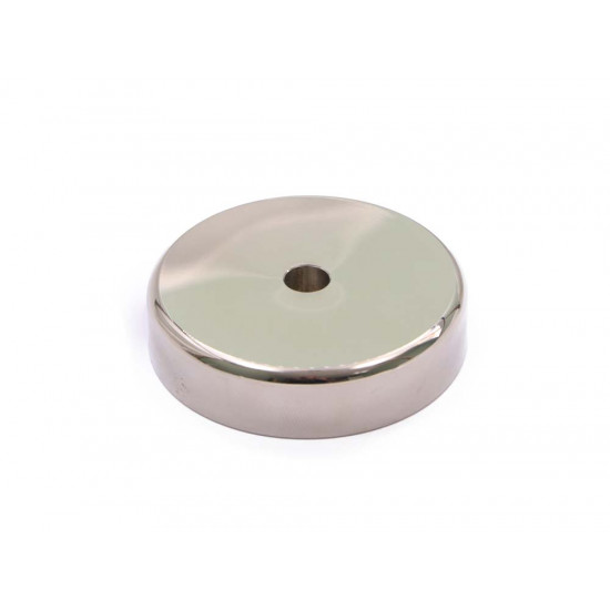 Fixador Magnético Ø75 x 18 mm com furo rebaixado