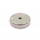 Fixador Magnético Ø75 x 18 mm com furo rebaixado