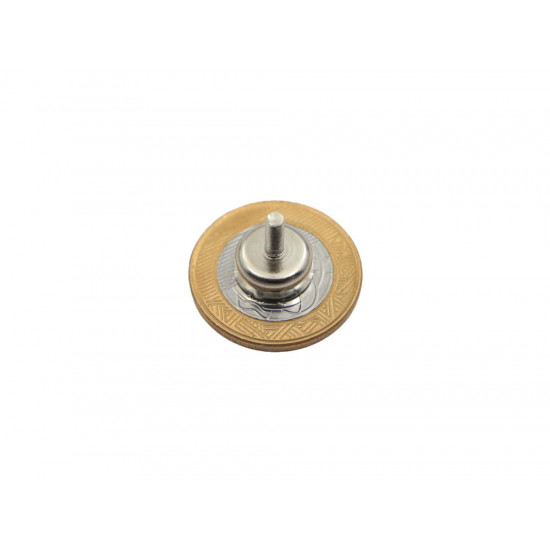 Fixador Magnético Ø12 x 5 mm com pino roscado M3 Fixador Magnético Ø12 x 5 mm com pino roscado M3
