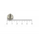 Fixador Magnético Ø12 x 5 mm com pino roscado M3 Fixador Magnético Ø12 x 5 mm com pino roscado M3
