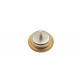 Fixador Magnético Ø20 x 7 mm com pino roscado - 10 peças