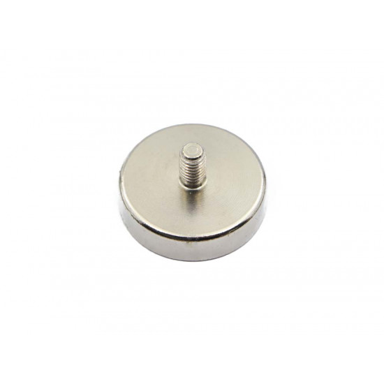 Fixador Magnético Ø32 x 8 mm com pino roscado M6 Fixador Magnético Ø32 x 8 mm com pino roscado M6