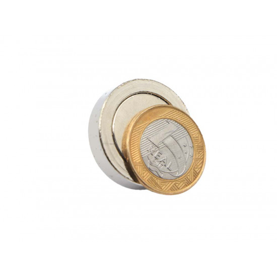 Fixador Magnético Ø32 x 8 mm com pino roscado M6 Fixador Magnético Ø32 x 8 mm com pino roscado M6