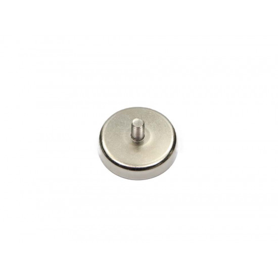 Fixador Magnético Ø36 x 8 mm com pino roscado M6 Fixador Magnético Ø36 x 8 mm com pino roscado M6