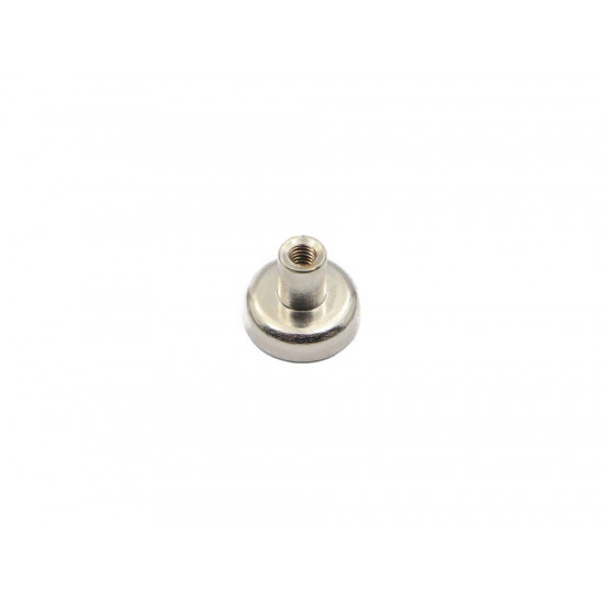 Fixador Magnético Ø16 x 5 mm com pino c/ rosca interna