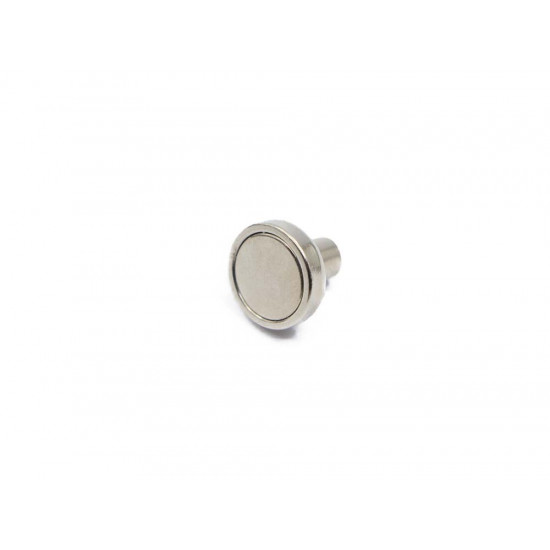 Fixador Magnético Ø16 x 5 mm com pino c/ rosca interna