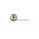 Fixador Magnético Ø20 x 7 mm com pino c/ rosca interna Fixador Magnético Ø20 x 7 mm com pino c/ rosca interna