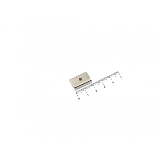 Fixador Magnético 20 x 13,5 x 5 mm furo escariado Fixador Magnético 20 x 13,5 x 5 mm furo escariado