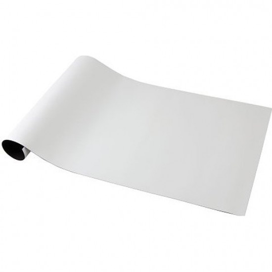 Ímã Flexível 0,8 mm de espessura com PVC branco Ímã Flexível 0,8 mm de espessura com PVC branco