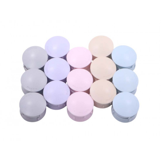 Fixador Magnético Colorido Ø27 mm - Caixa com 30 peças
