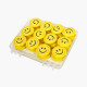 Fixador Magnético Smile Ø35 mm - Amarelo