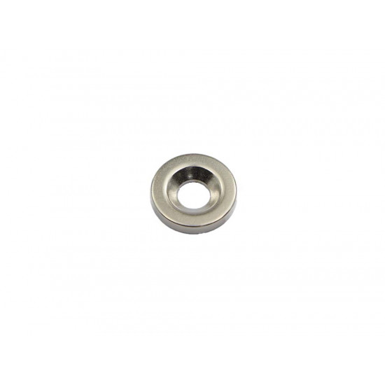 Ímã de neodímio anel 17x3 mm furo escareado 6,5 mm - N42 Ímã de neodímio anel 17x3 mm furo escareado 6,5 mm - N42