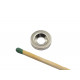 Ímã de neodímio anel 17x3 mm furo escareado 6,5 mm - N42 Ímã de neodímio anel 17x3 mm furo escareado 6,5 mm - N42