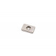 Ímã de neodímio bloco 16 x 10 x 3 mm c/furo M3 - N42 Ímã de neodímio bloco 16 x 10 x 3 mm c/furo M3 - N42