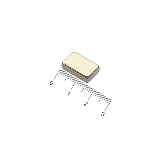 Ímã de neodímio bloco 16 x 10 x 4 mm - N42 Ímã de neodímio bloco 16 x 10 x 4 mm - N42
