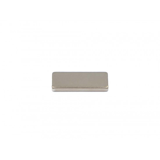 Ímã de neodímio bloco 30 x 11 x 3 mm - N42