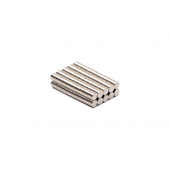 Ímã de neodímio 2x1,5 mm - 100 Pçs - N42 Ímã de neodímio 2x1,5 mm - 100 Pçs - N42