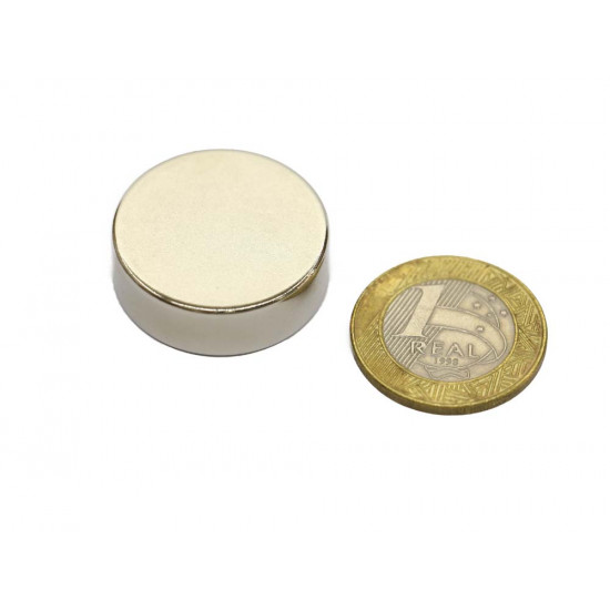 Ímã de neodímio 30x10 mm - 42H - 120ºC Ímã de neodímio 30x10 mm - 42H - 120ºC
