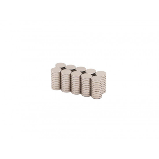 Ímã de neodímio 8x1,5 mm - 100 pçs - N42 Ímã de neodímio 8x1,5 mm - 100 pçs - N42