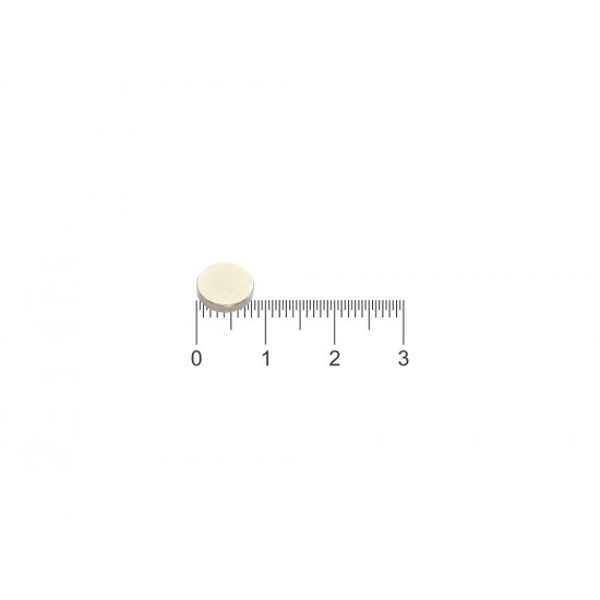 Ímã de neodímio 8x1,5 mm - N42