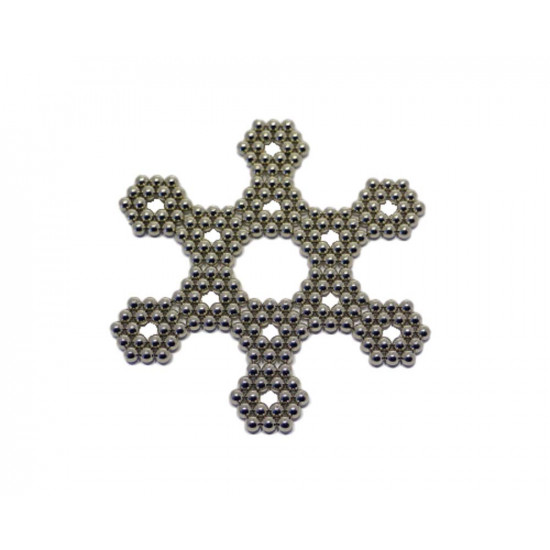 Neocubo Colorido - Cor Prata - Imãs de Ø 5 mm Neocubo Colorido - Cor Prata - Imãs de Ø 5 mm