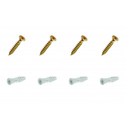 Parafusos e Buchas 6 mm - 4 un