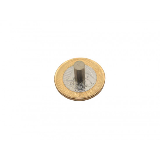 Ímã de Samário Cobalto Ø6 x 10 mm Ímã de Samário Cobalto Ø6 x 10 mm