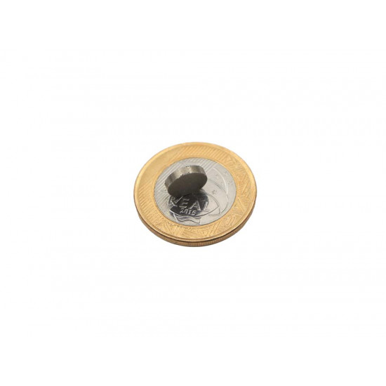 Ímã de Samário Cobalto Ø9 x 2 mm Ímã de Samário Cobalto Ø9 x 2 mm