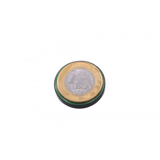 Cartela imã para quadro magnético 30 x 4 mm - Smile Verde Cartela imã para quadro magnético 30 x 4 mm - Smile Verde