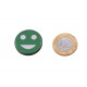 Cartela imã para quadro magnético 30 x 4 mm - Smile Verde Cartela imã para quadro magnético 30 x 4 mm - Smile Verde
