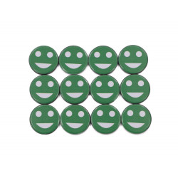Cartela imã para quadro magnético 30 x 4 mm - Smile Verde