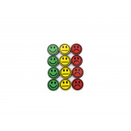Cartela imã para quadro magnético 20 x 4 mm - Kit Smile