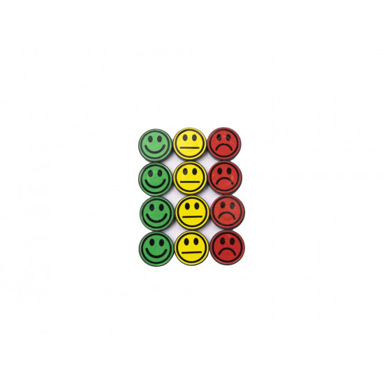Cartela imã para quadro magnético 20 x 4 mm - Kit Smile Cartela imã para quadro magnético 20 x 4 mm - Kit Smile